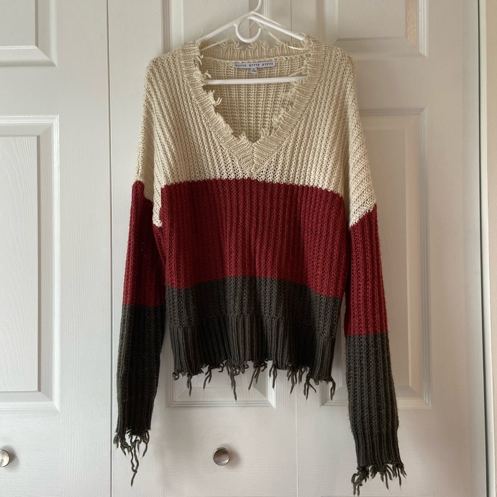 Hyfve distressed sweater